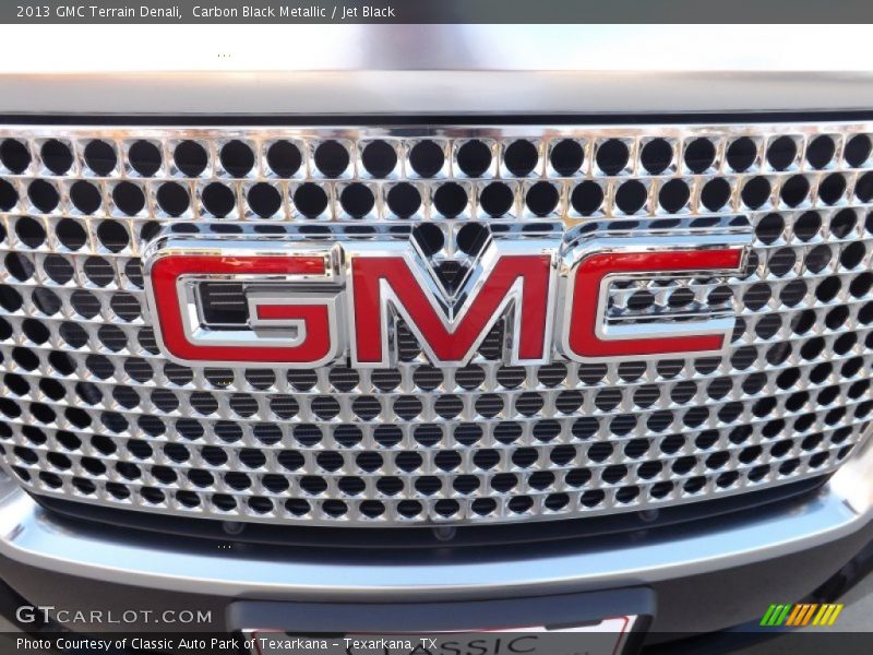 Carbon Black Metallic / Jet Black 2013 GMC Terrain Denali