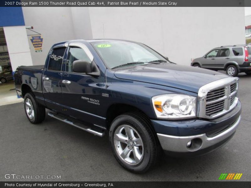 Front 3/4 View of 2007 Ram 1500 Thunder Road Quad Cab 4x4