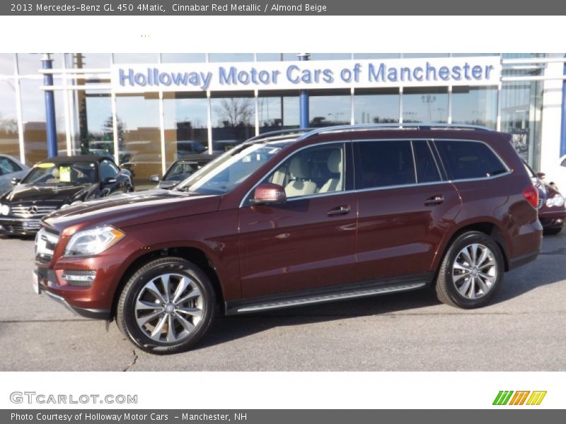 Cinnabar Red Metallic / Almond Beige 2013 Mercedes-Benz GL 450 4Matic