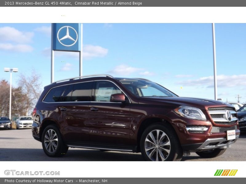 Cinnabar Red Metallic / Almond Beige 2013 Mercedes-Benz GL 450 4Matic