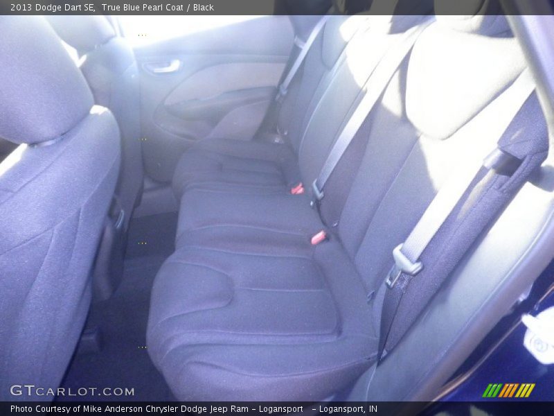 True Blue Pearl Coat / Black 2013 Dodge Dart SE