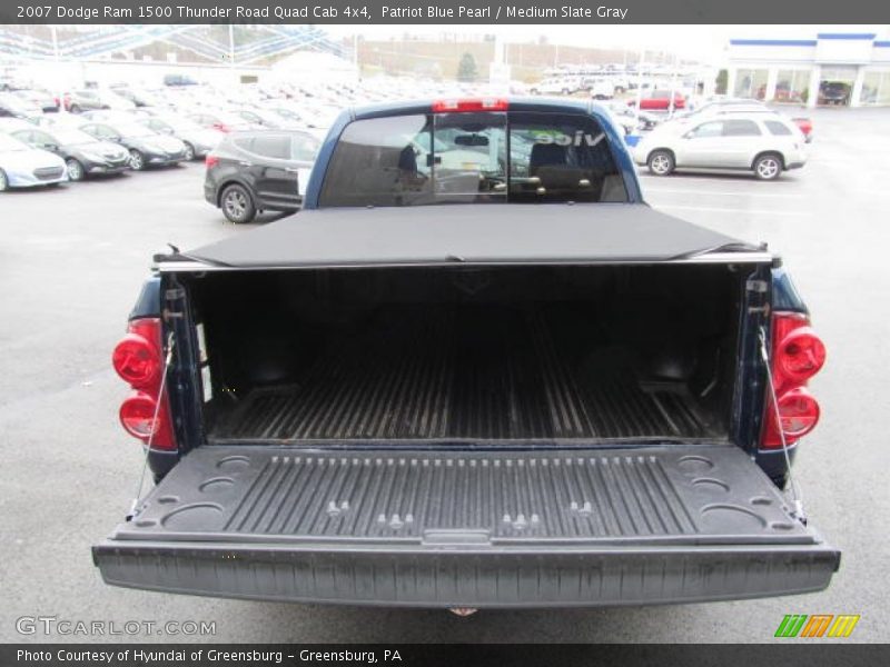 Patriot Blue Pearl / Medium Slate Gray 2007 Dodge Ram 1500 Thunder Road Quad Cab 4x4