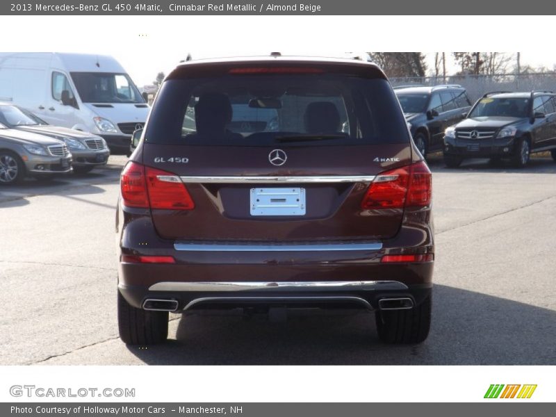 Cinnabar Red Metallic / Almond Beige 2013 Mercedes-Benz GL 450 4Matic