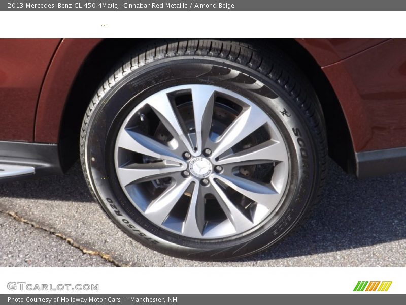Cinnabar Red Metallic / Almond Beige 2013 Mercedes-Benz GL 450 4Matic