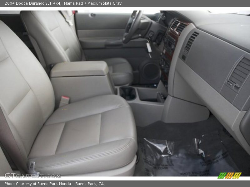 Flame Red / Medium Slate Gray 2004 Dodge Durango SLT 4x4