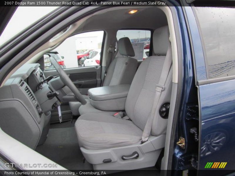 Front Seat of 2007 Ram 1500 Thunder Road Quad Cab 4x4