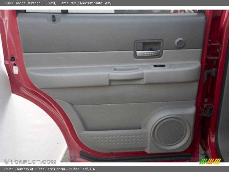 Flame Red / Medium Slate Gray 2004 Dodge Durango SLT 4x4