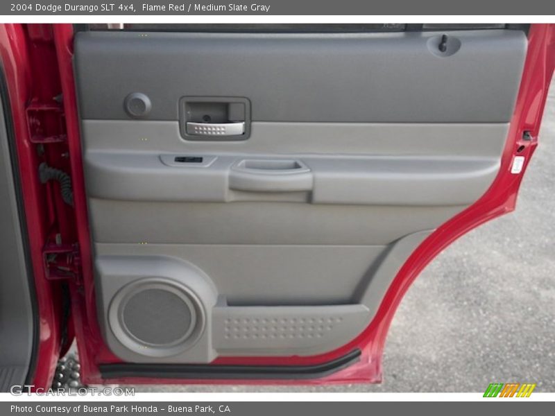 Flame Red / Medium Slate Gray 2004 Dodge Durango SLT 4x4