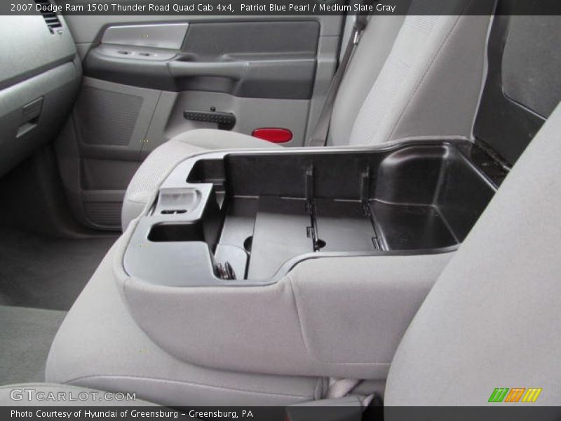 Patriot Blue Pearl / Medium Slate Gray 2007 Dodge Ram 1500 Thunder Road Quad Cab 4x4