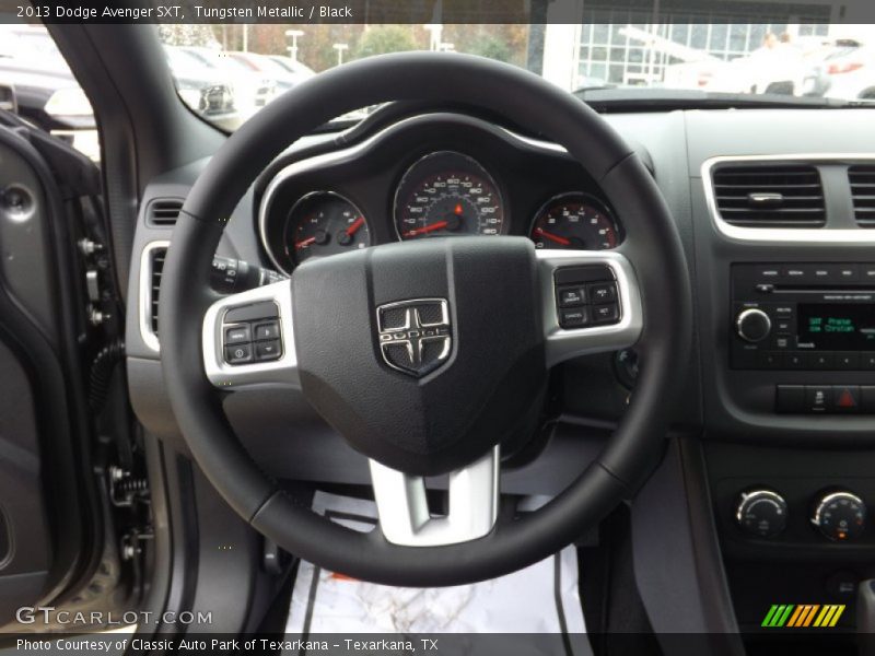 Tungsten Metallic / Black 2013 Dodge Avenger SXT