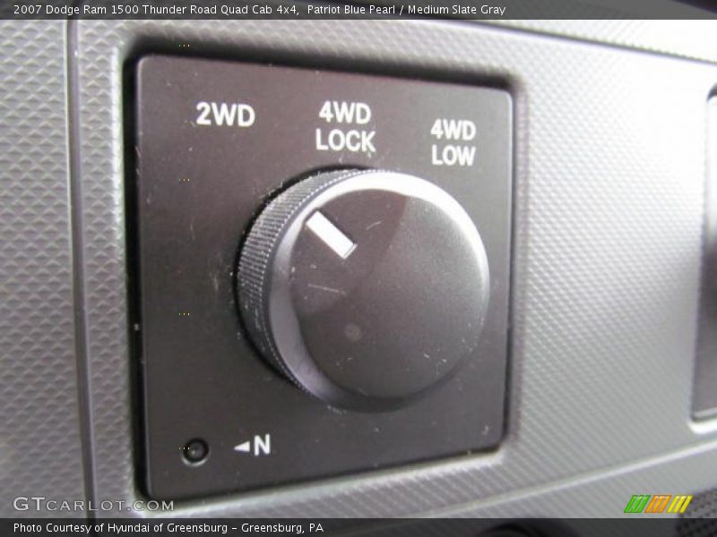 Controls of 2007 Ram 1500 Thunder Road Quad Cab 4x4