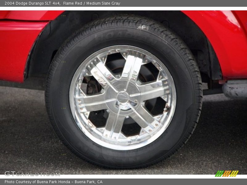 Flame Red / Medium Slate Gray 2004 Dodge Durango SLT 4x4