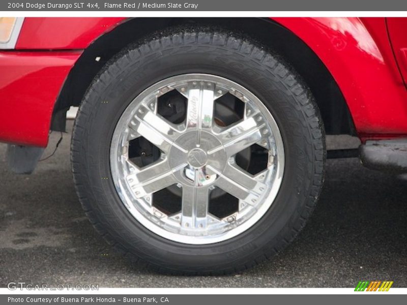 Flame Red / Medium Slate Gray 2004 Dodge Durango SLT 4x4