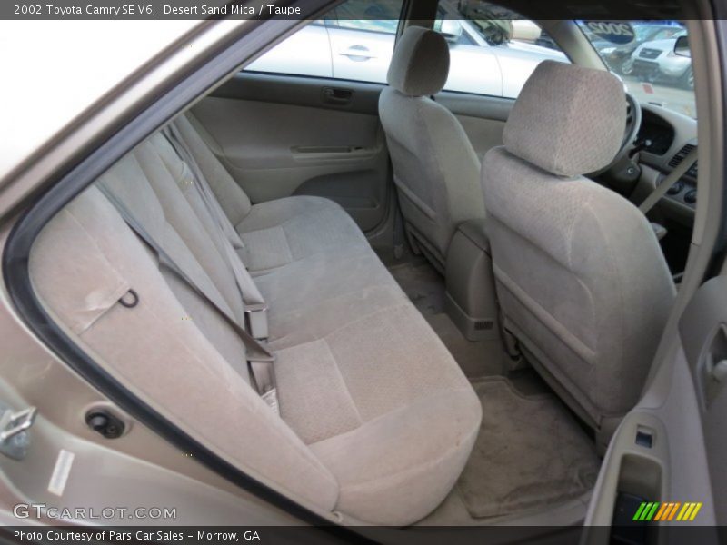 Desert Sand Mica / Taupe 2002 Toyota Camry SE V6