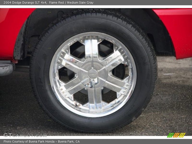 Flame Red / Medium Slate Gray 2004 Dodge Durango SLT 4x4