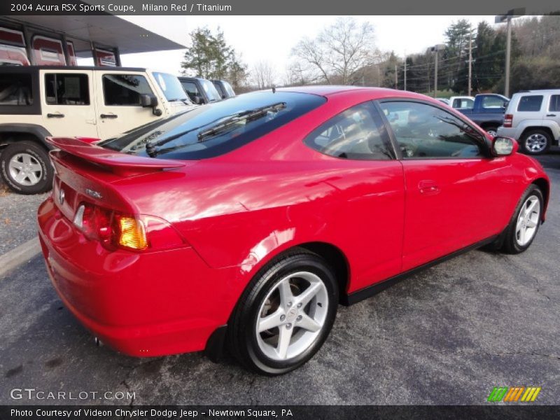 Milano Red / Titanium 2004 Acura RSX Sports Coupe