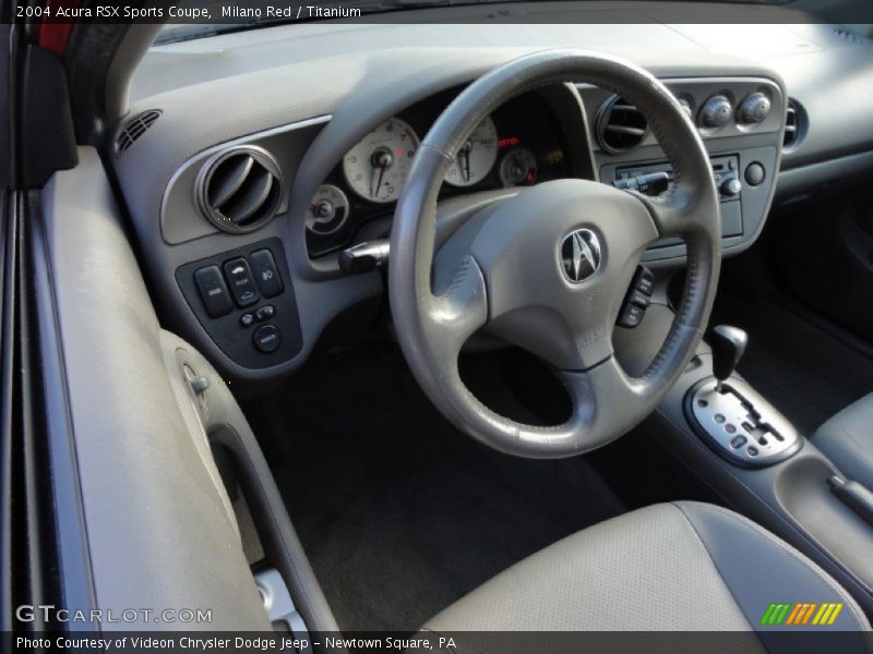 Milano Red / Titanium 2004 Acura RSX Sports Coupe
