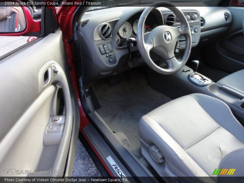 Milano Red / Titanium 2004 Acura RSX Sports Coupe