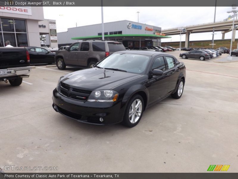 Black / Black 2013 Dodge Avenger SXT
