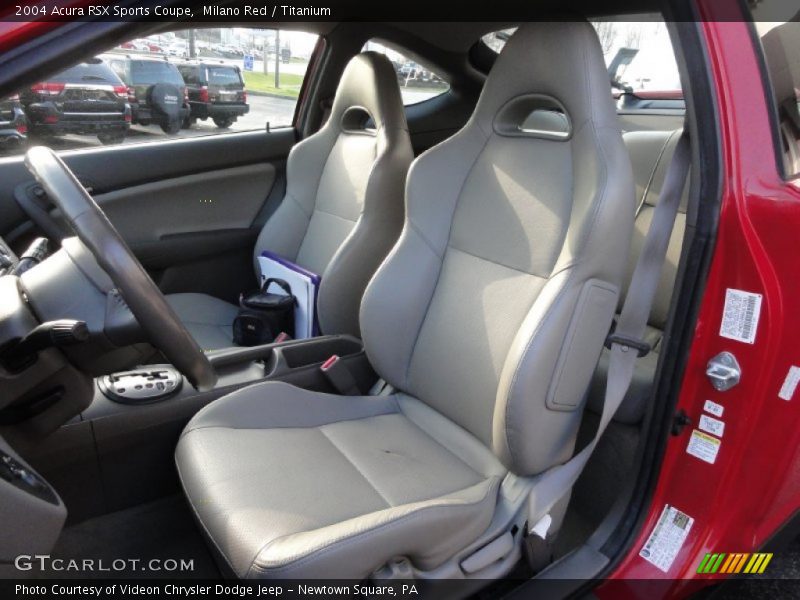 Milano Red / Titanium 2004 Acura RSX Sports Coupe