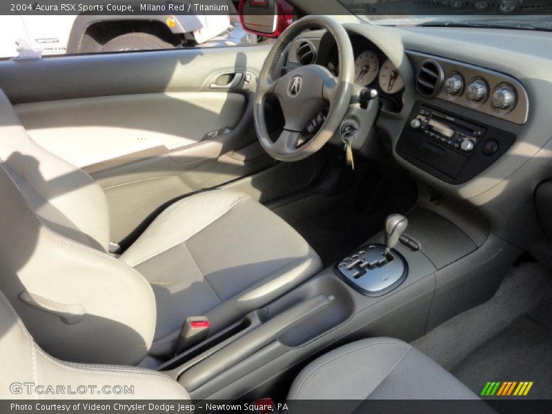 Milano Red / Titanium 2004 Acura RSX Sports Coupe