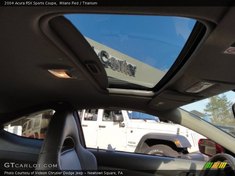 Milano Red / Titanium 2004 Acura RSX Sports Coupe