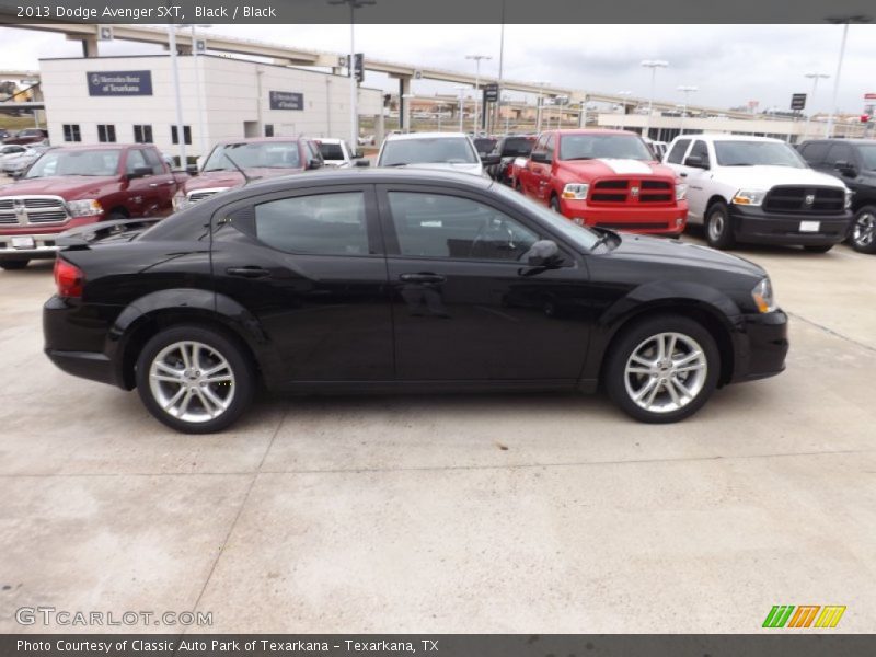 Black / Black 2013 Dodge Avenger SXT