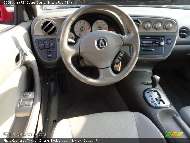 Milano Red / Titanium 2004 Acura RSX Sports Coupe