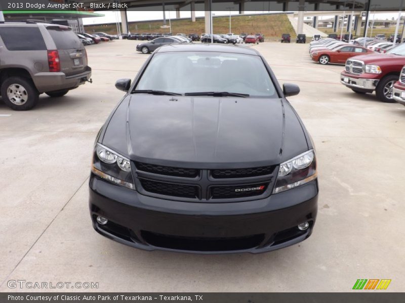 Black / Black 2013 Dodge Avenger SXT