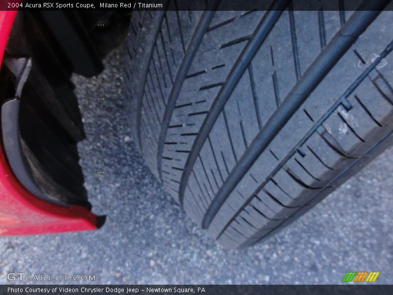 Milano Red / Titanium 2004 Acura RSX Sports Coupe