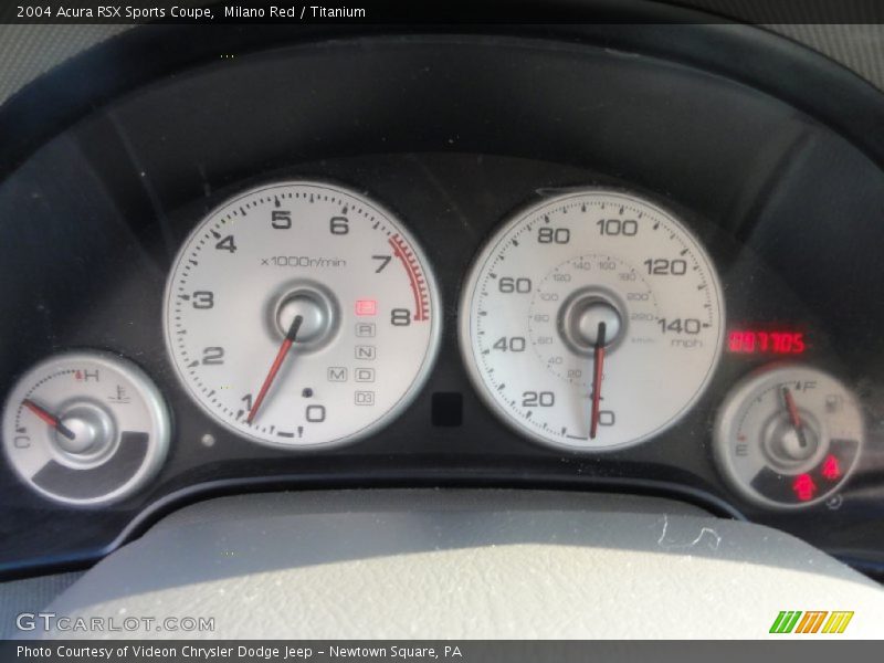 Milano Red / Titanium 2004 Acura RSX Sports Coupe