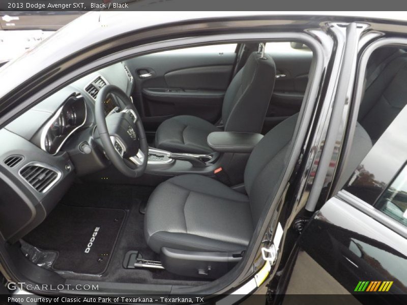 Black / Black 2013 Dodge Avenger SXT
