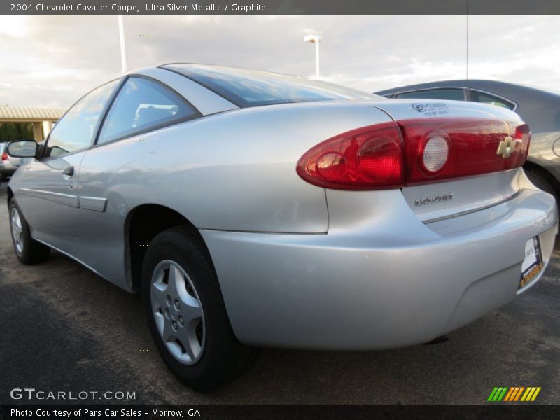Ultra Silver Metallic / Graphite 2004 Chevrolet Cavalier Coupe