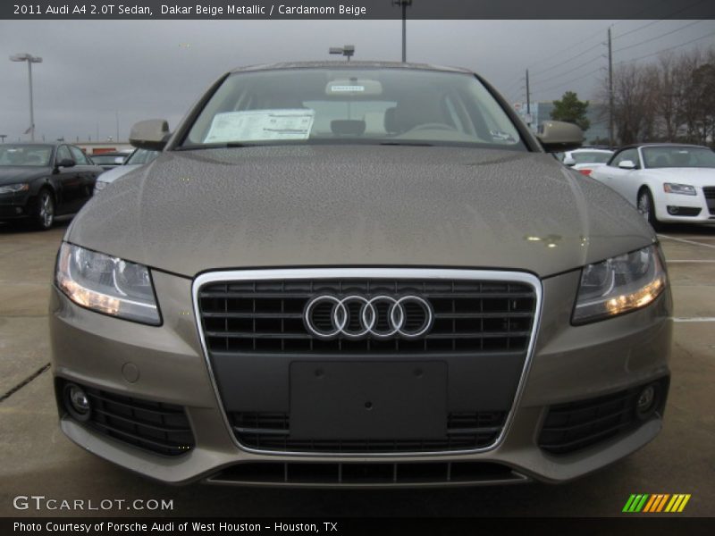 Dakar Beige Metallic / Cardamom Beige 2011 Audi A4 2.0T Sedan