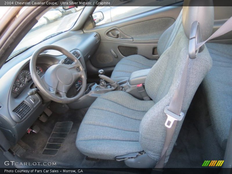 Ultra Silver Metallic / Graphite 2004 Chevrolet Cavalier Coupe