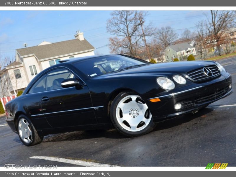 Black / Charcoal 2003 Mercedes-Benz CL 600