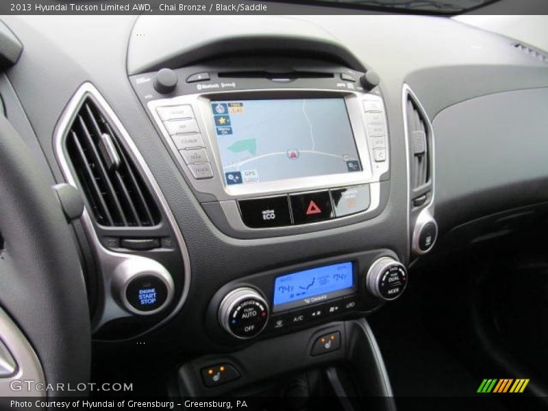 Chai Bronze / Black/Saddle 2013 Hyundai Tucson Limited AWD