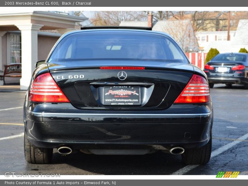 Black / Charcoal 2003 Mercedes-Benz CL 600