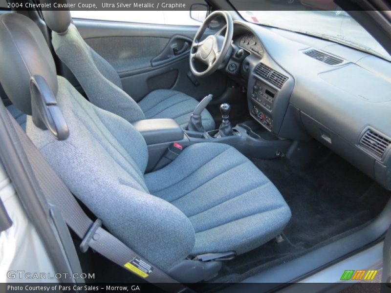 Ultra Silver Metallic / Graphite 2004 Chevrolet Cavalier Coupe