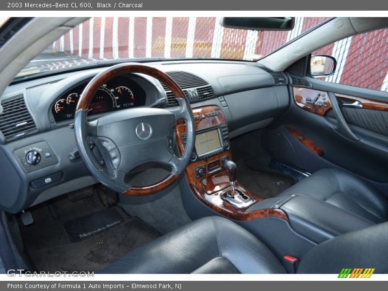  2003 CL 600 Charcoal Interior