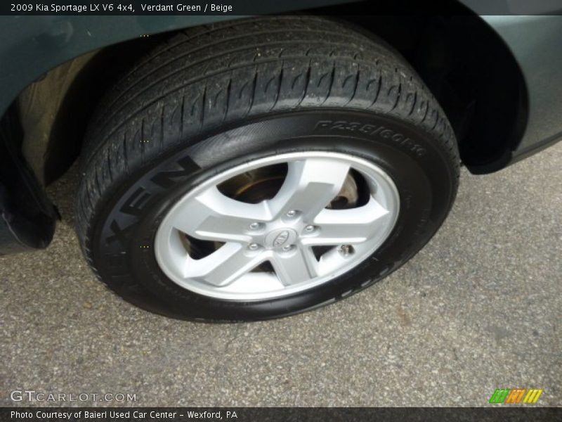 Verdant Green / Beige 2009 Kia Sportage LX V6 4x4