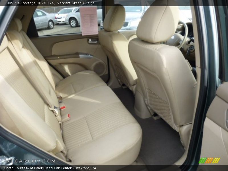 Verdant Green / Beige 2009 Kia Sportage LX V6 4x4