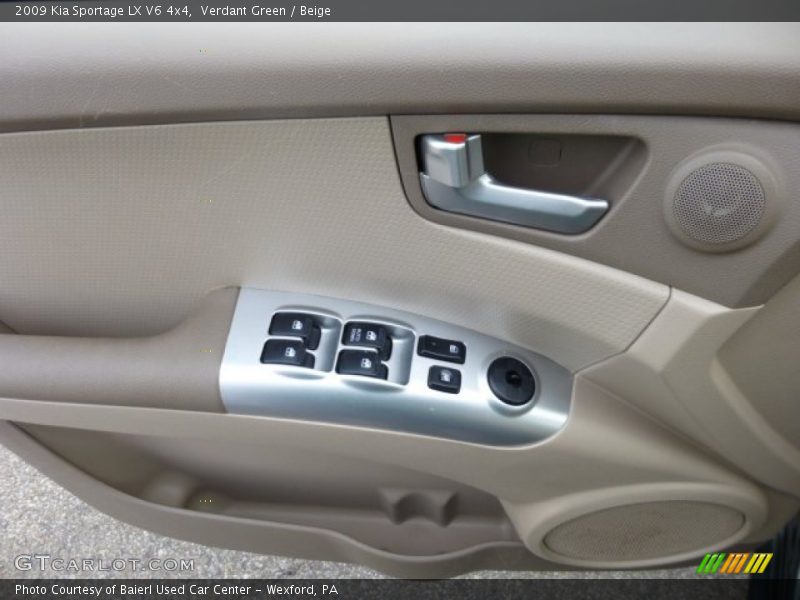 Verdant Green / Beige 2009 Kia Sportage LX V6 4x4