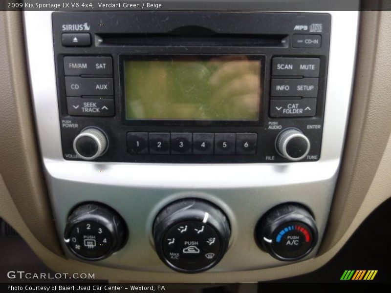 Verdant Green / Beige 2009 Kia Sportage LX V6 4x4