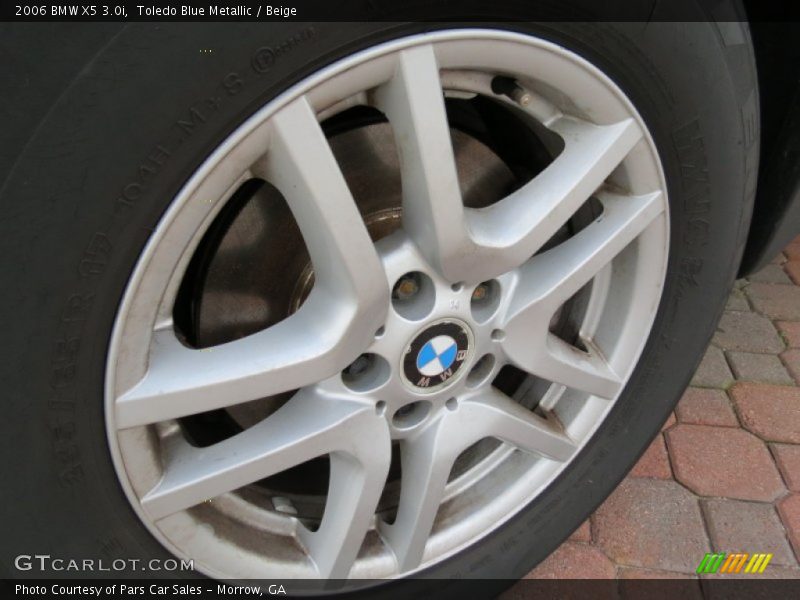 Toledo Blue Metallic / Beige 2006 BMW X5 3.0i