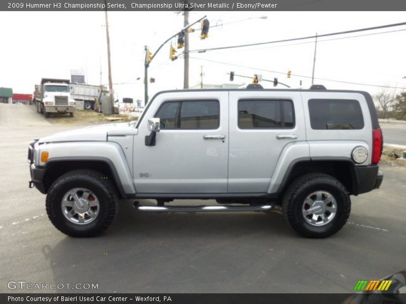 Championship Ultra Silver Metallic / Ebony/Pewter 2009 Hummer H3 Championship Series