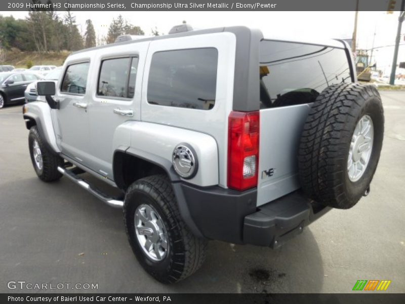 Championship Ultra Silver Metallic / Ebony/Pewter 2009 Hummer H3 Championship Series
