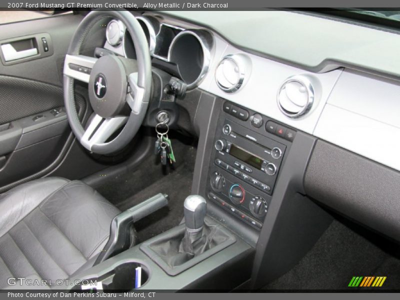 Alloy Metallic / Dark Charcoal 2007 Ford Mustang GT Premium Convertible