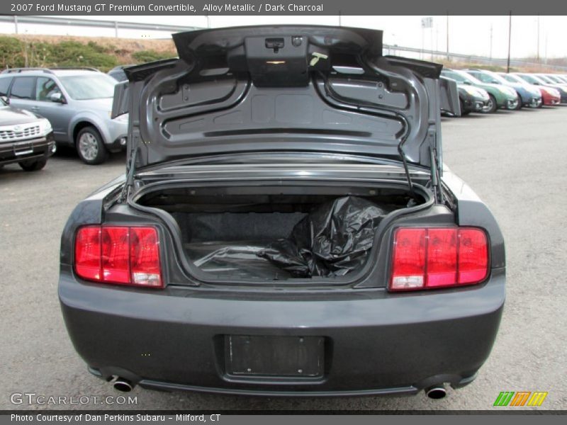 Alloy Metallic / Dark Charcoal 2007 Ford Mustang GT Premium Convertible