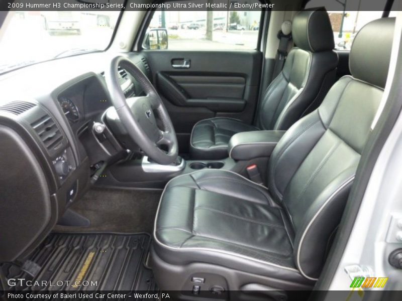 Championship Ultra Silver Metallic / Ebony/Pewter 2009 Hummer H3 Championship Series